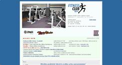 Desktop Screenshot of fitnessrepy.cz